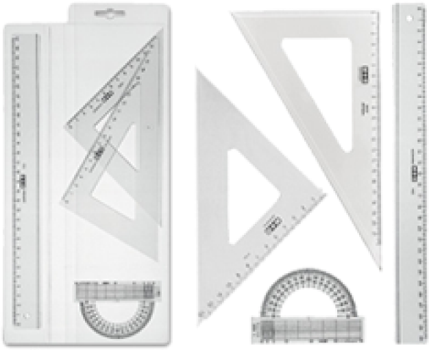 Regla Liderpapel Plastico Flexible De 15 Cm Colore - Instrumentos De Dibujo (800x800), Png Download