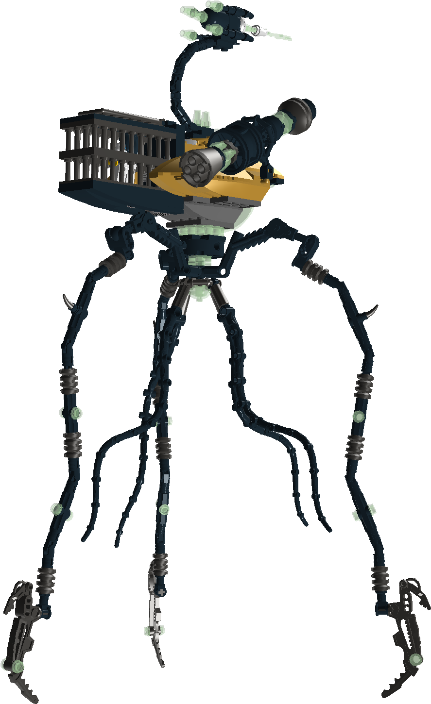 Png Royalty Free Download Ray Free On Dumielauxepices - Tripod War Of The Worlds Lego (889x1680), Png Download