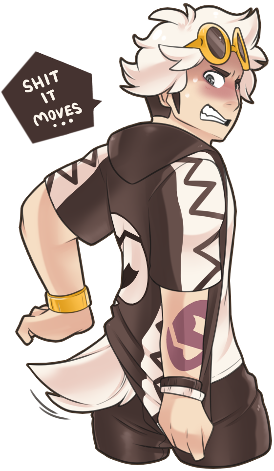 New Tailed Victims, This Time Guzma And Plumeria With - Cartoon (750x1000), Png Download