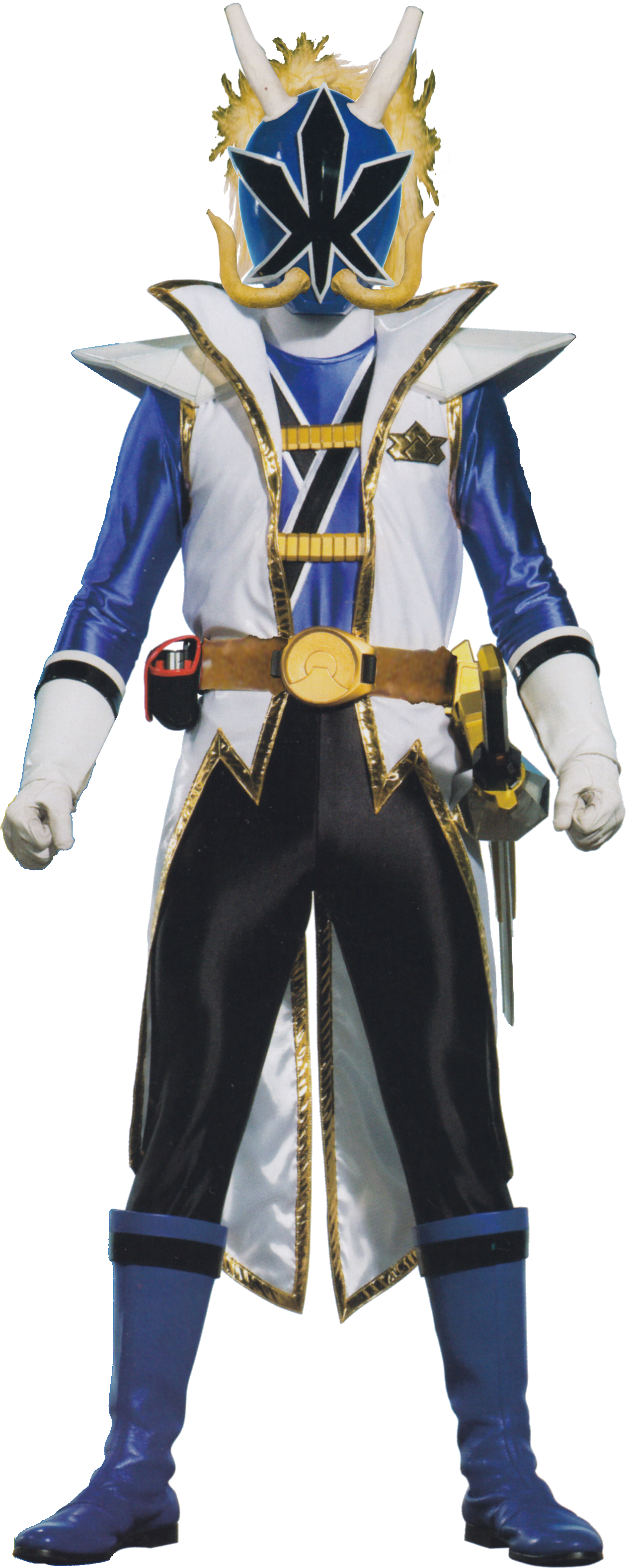 Power Rangers Png - Red Power Ranger In Super Samurai (1304x3170), Png Download