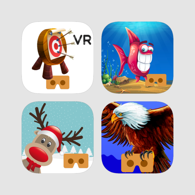 Vr Games For Google Cardboard Vr Headsets 9 - Lustige Weihnachtskarten Selber Drucken Kostenlos (630x630), Png Download