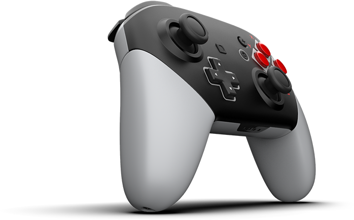Colorware Limited Pro Controller 8-bit - Game Controller (800x700), Png Download