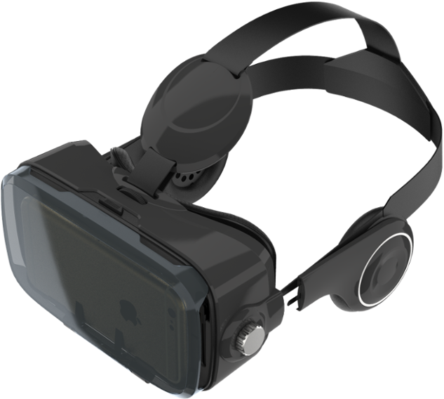 Virtual Reality Goggles 3d Glasses Solf Mask Bobo Vr - Bobovr Z4 Black (644x644), Png Download