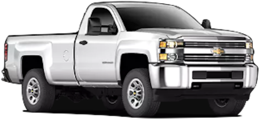 White 2018 Chevrolet Silverado 3500hd - Chevrolet Silverado (1024x549), Png Download