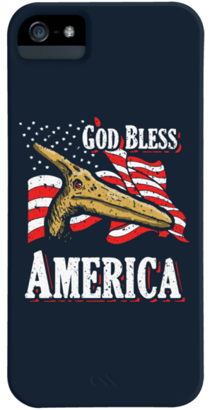 God Bless America - Patriotic Dinosaurs (650x650), Png Download
