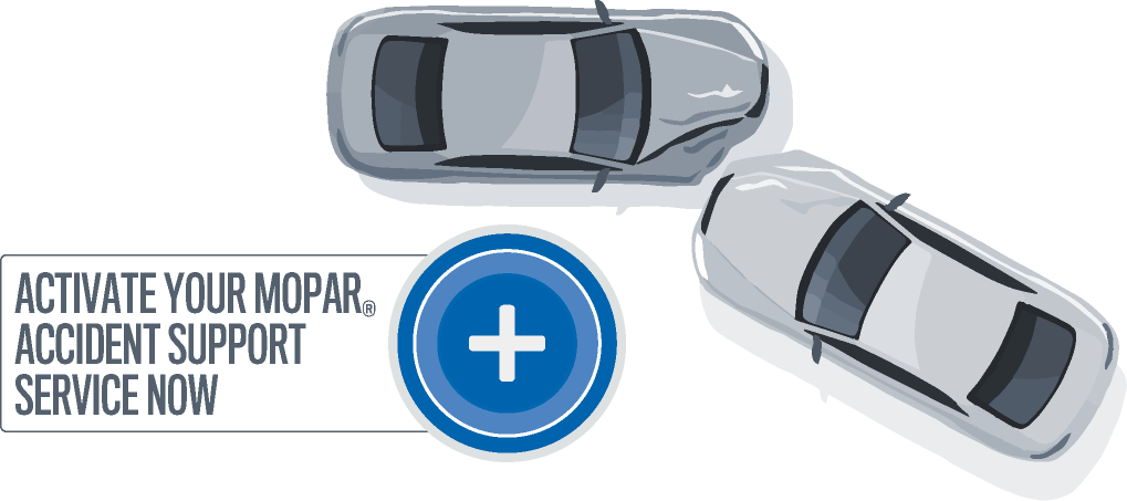 Mopar® Accident Support Service - Electric Car (1019x453), Png Download