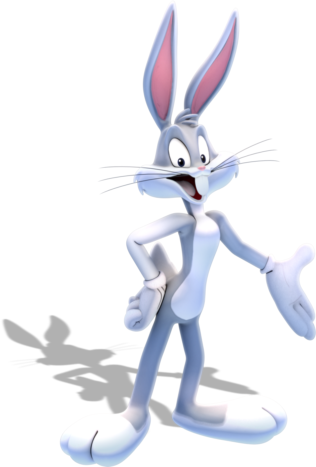 3d Model Download Bugs Bunny By Jcthornton Fur Affinity - Cartoon (1312x1642), Png Download