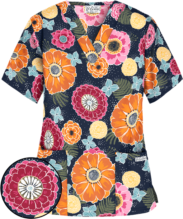 Pc62fdn - Floral Design (600x720), Png Download