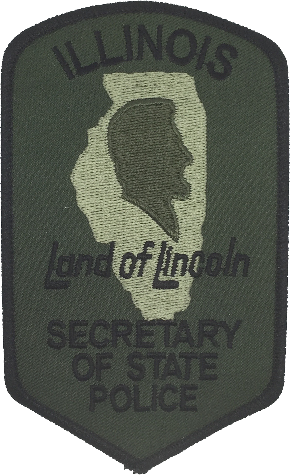 Illinois Secretary Of State Police Shoulder Patch - Illinois Secretary Of State Police Patch (1136x1861), Png Download