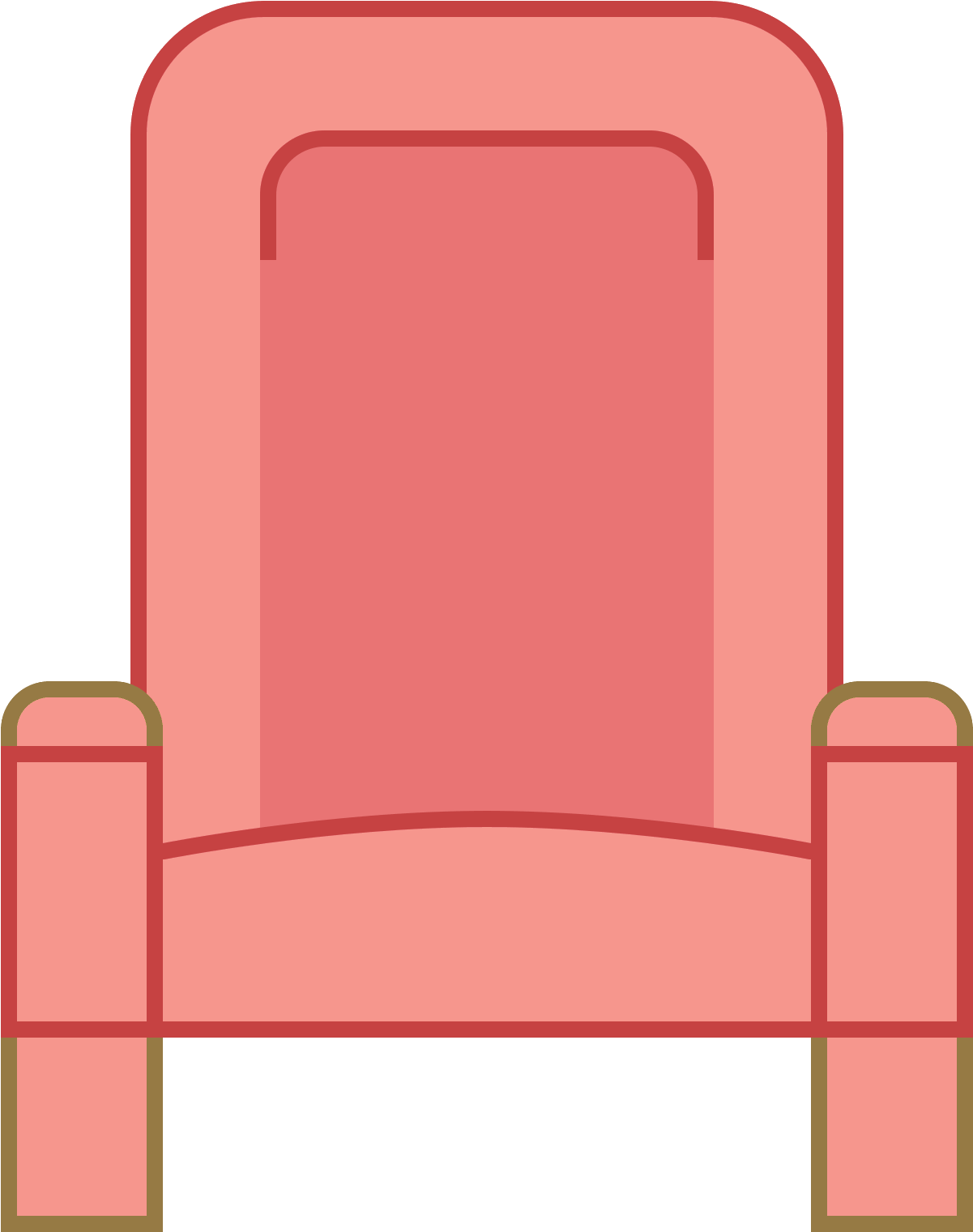 Seat Png - Chair (1600x1600), Png Download