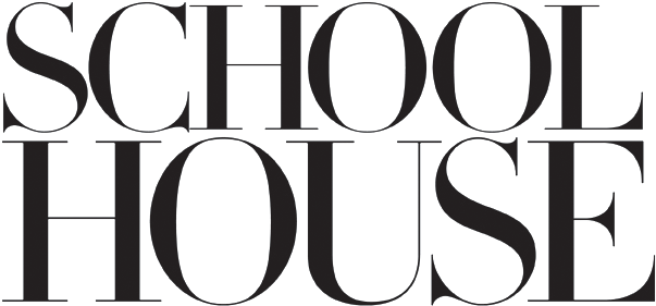 School House - Monochrome (624x624), Png Download