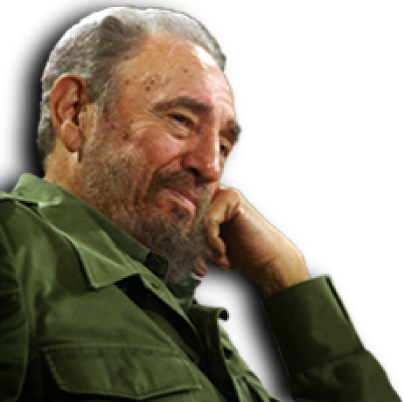 Diez Libros Para Comprender La Obra Y El Pensamiento - Fidel Castro (800x796), Png Download