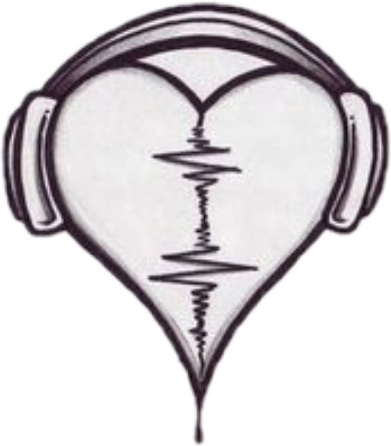 Auriculares, Corazones, - Easy Things To Draw (793x905), Png Download