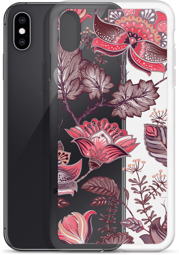 Japanese Peony Watercolor Iphone Case - Mobile Phone Case (1000x1000), Png Download