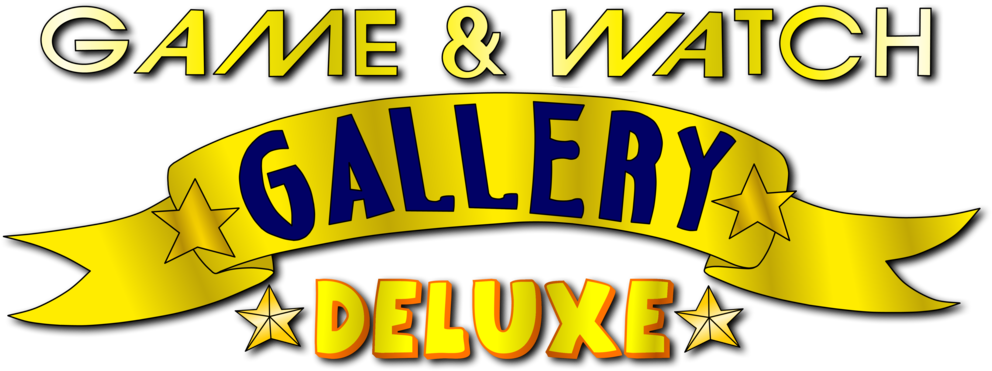 190kib, 1024x417, Game And Watch Gallery Deluxe Logo - Game & Watch Gallery (1024x417), Png Download