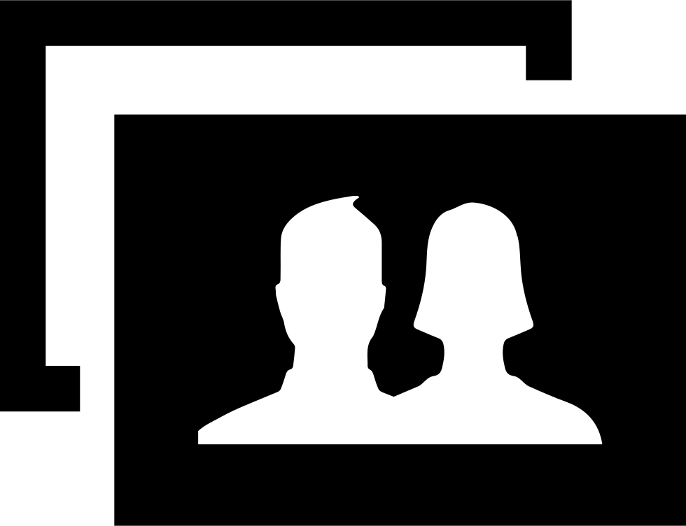 Couple Picture And Frame Comments - Icono De Pareja Enamorada (980x752), Png Download