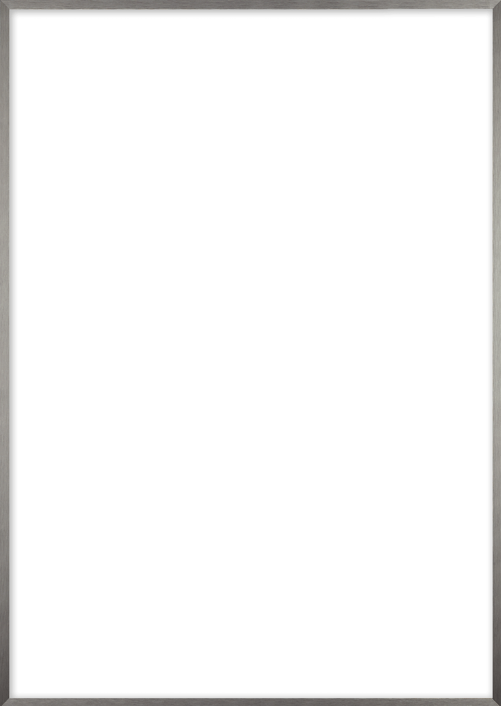 Picture Frame Space Grey - Paper (1021x1440), Png Download