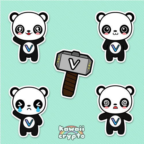 Vechain - Cartoon (800x500), Png Download