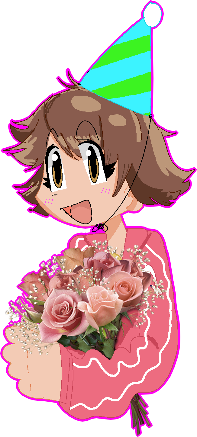 Tumblr Transparent Happy Birthday Roses Png Tumblr - Cartoon (652x1447), Png Download