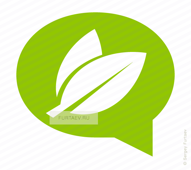 Green Talk Icon - Graphic Design (620x553), Png Download