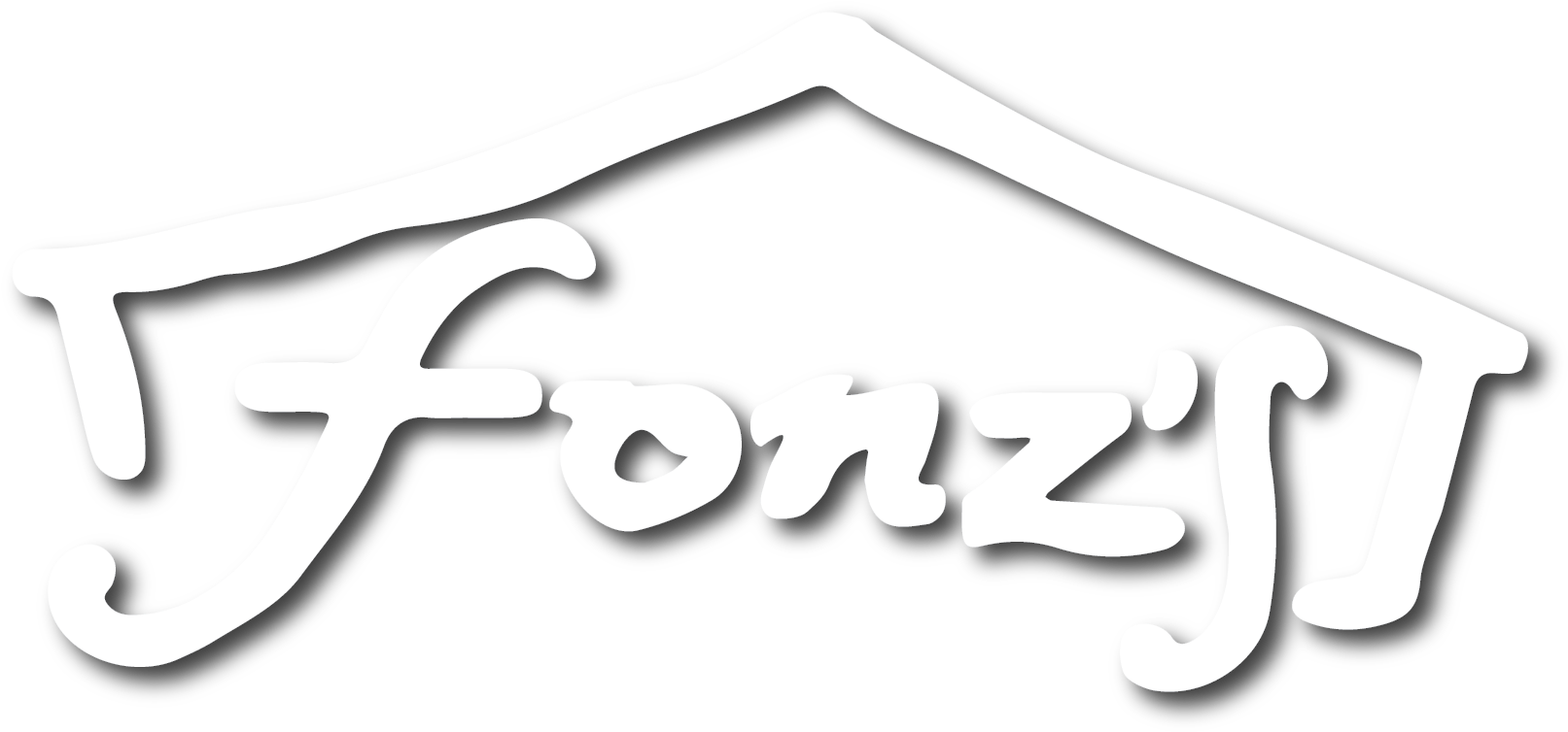 Fonz's Restaurant Manhattan Beach - Calligraphy (1775x978), Png Download