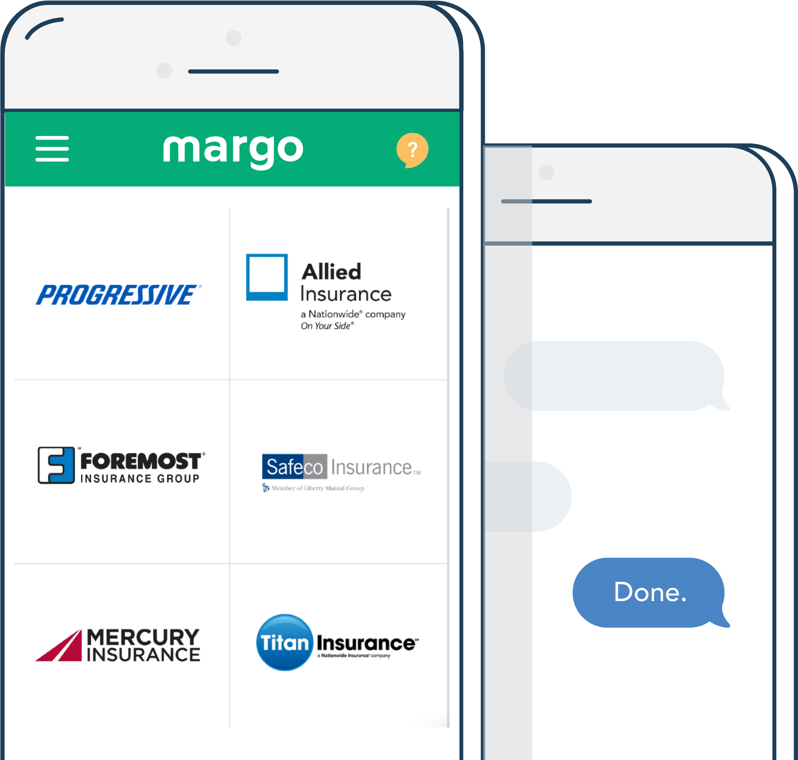 Phone - Foremost Insurance (3085x2671), Png Download