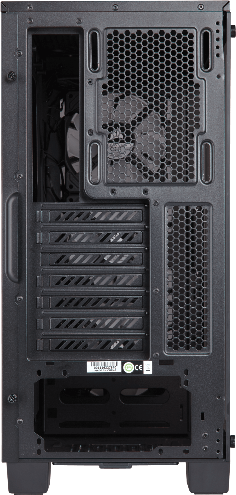 Corsair Crystal 460x Rgb - Corsair Crystal 460x Back (880x1800), Png Download