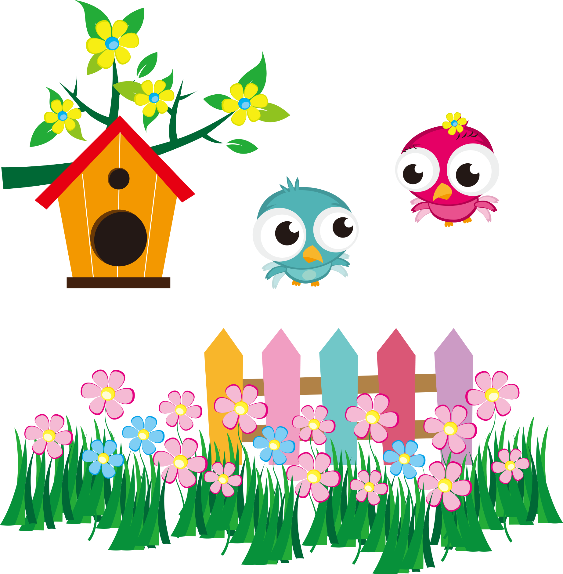 Bird Clip Art - Birds Nest Hd Images Clip Art (1845x1880), Png Download