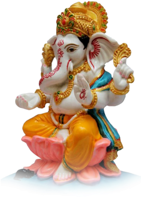 Free Png Download Ganesh Chaturthi Picsart Background - Ganesh Chaturthi Png Background (480x679), Png Download