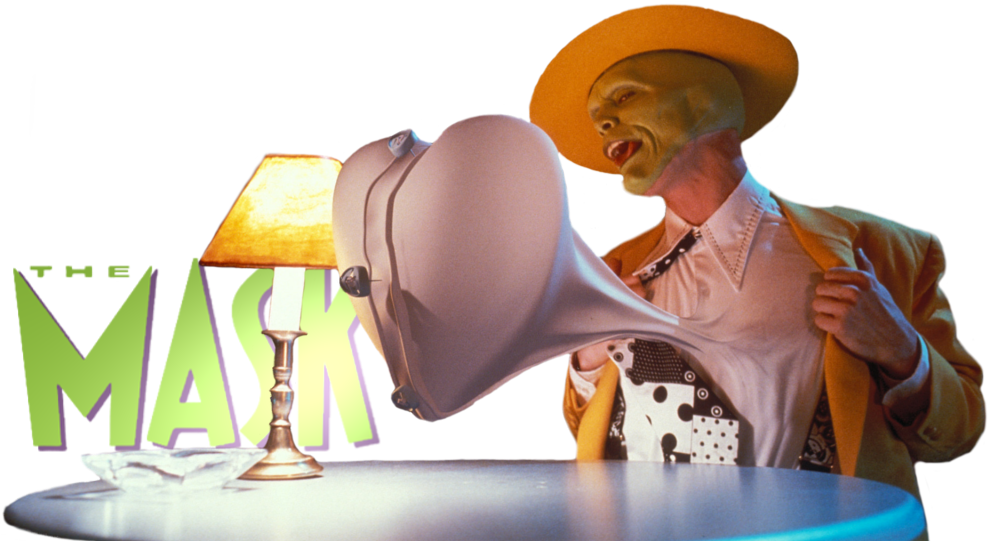 Movies - Stars - Others - Home Anonymous Mask Wallpapers - Mask Jim Carrey Love (1000x562), Png Download