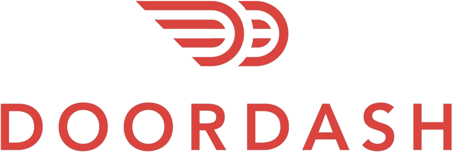 Doordash - Door Dash Logo Png (1000x500), Png Download