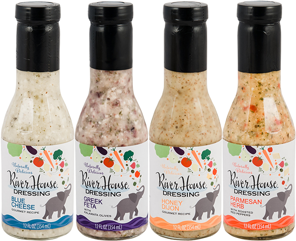 Riverhouse Four Pack - River House Dressing (600x600), Png Download