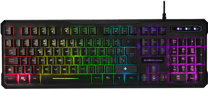 Up To - Teclado Mars Gaming Mk218 (960x480), Png Download