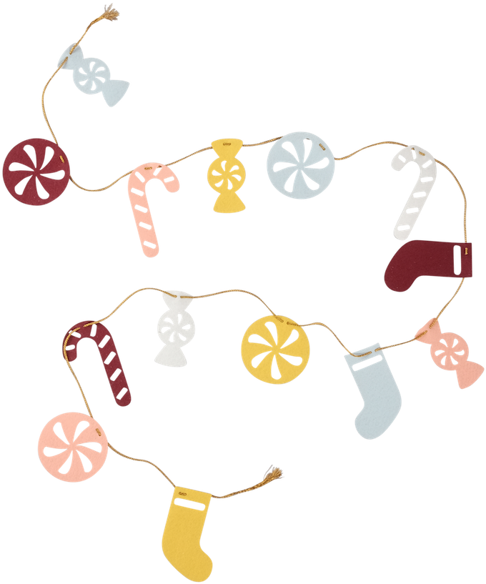 Felt Garland Sweets - Garland (1000x1000), Png Download