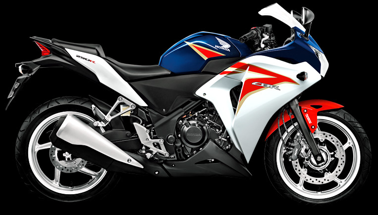 Png Images - Motorbike - Honda Cbr 250 2012 (763x435), Png Download