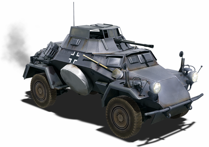 Sonderkraftfahrzeug 222 (879x640), Png Download