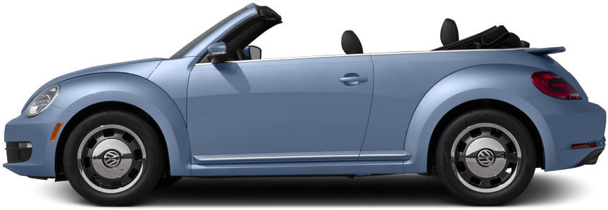 2016 Volkswagen Beetle Exterior Side View - 2015 Volkswagen Beetle (900x594), Png Download