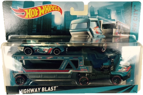 Hot Wheels City Super Rigs - Hot Wheels (640x480), Png Download