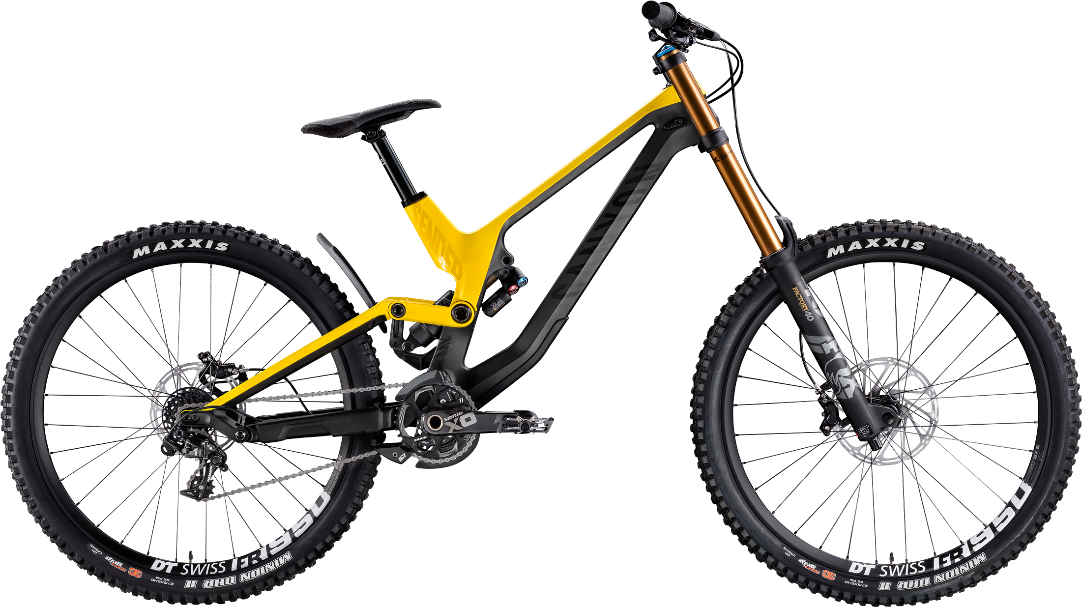 Canyon Sender Carbon Fibre - Kona Operator Supreme 2017 (2400x1480), Png Download