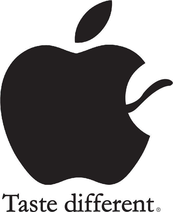 Apple Logo Png - Apple Logo Parody Transparent (765x935), Png Download