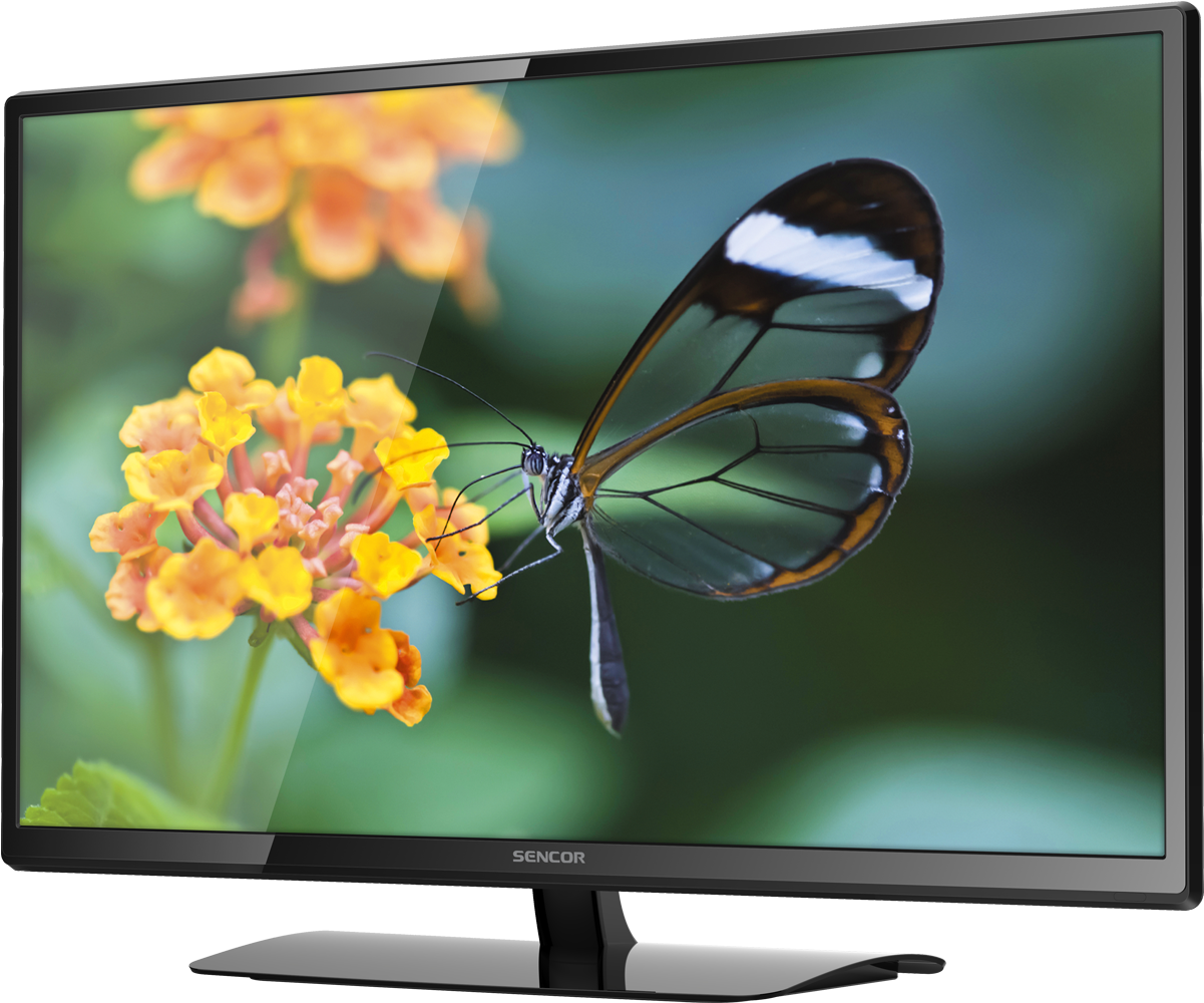 Full Hd Led Television - Lcd Tv (1300x1300), Png Download