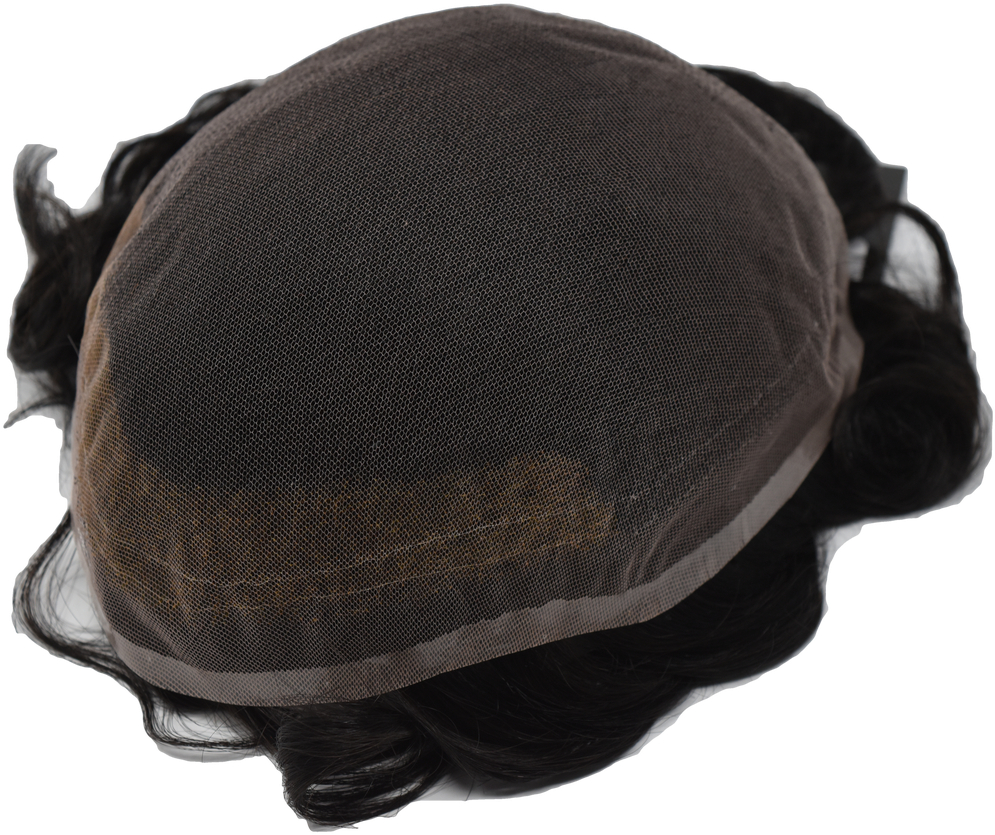 Toupee Hd105 8"x 10" French Lace For Men With Bleached - Lace Wig (1280x853), Png Download