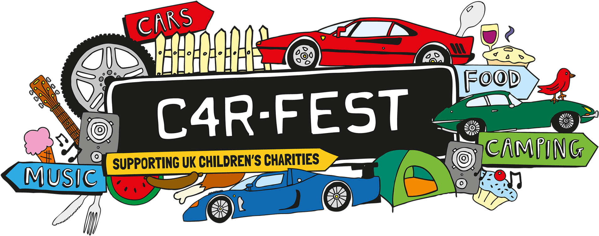 Carfest - Carfest South (2000x802), Png Download