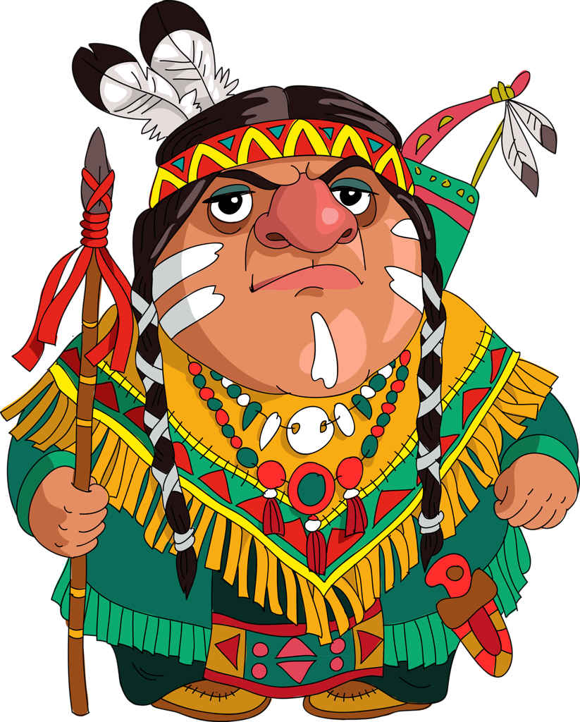 Pessoas Do Mundo E O Mundo - Indian American Cartoon Png (823x1024), Png Download