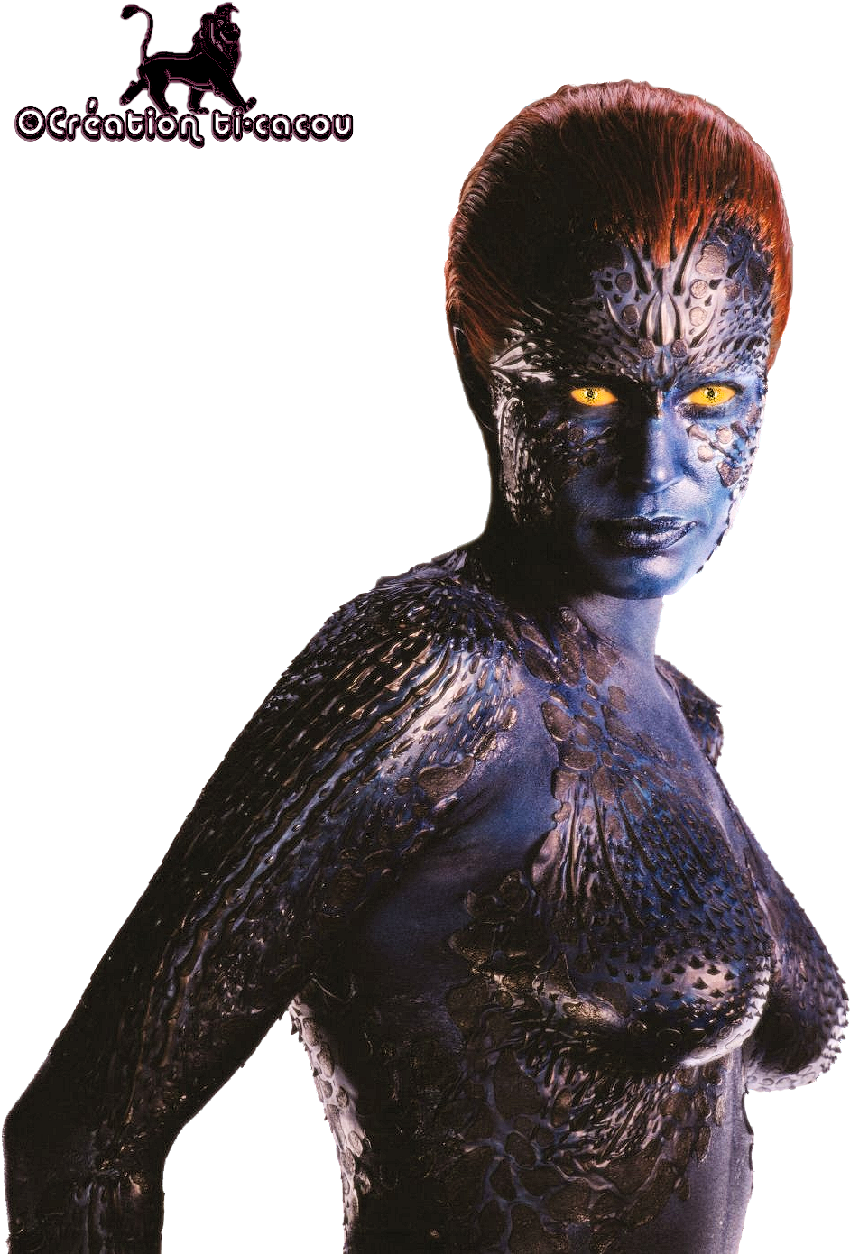 Png Mistica - X Men Mystique Super Hd (1028x1404), Png Download