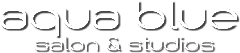 Aqua Blue Salon Logo - Artificial Hair Integrations (1200x257), Png Download