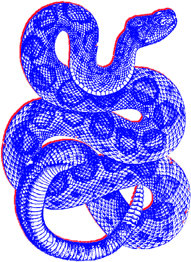 Rattler - Body Piercing (404x558), Png Download