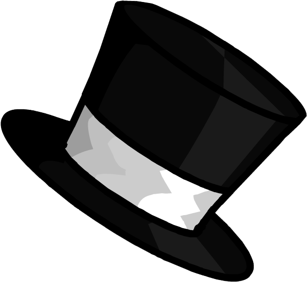 Glove Clipart Top Hat - Top Hat No Background (706x675), Png Download