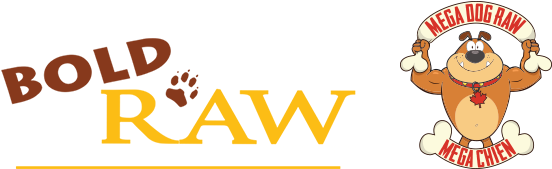 Natural Raw Food Diet For Your Dog Or Cat - Bold Raw (655x220), Png Download