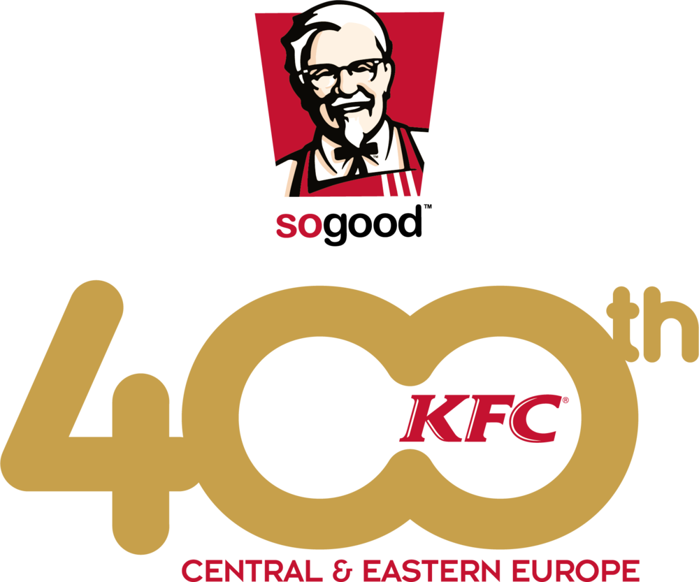 Kfc 400 Logo White (1000x833), Png Download